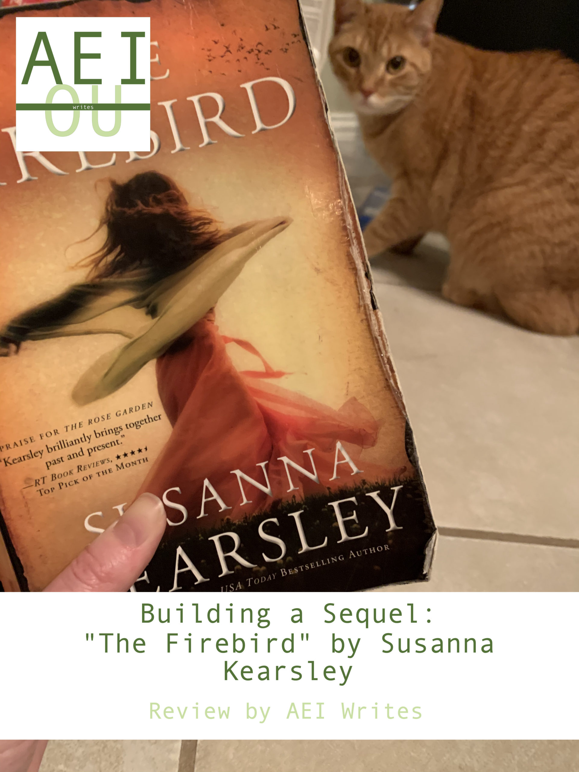 Building a Sequel: “The Firebird” by Susanna Kearsley
